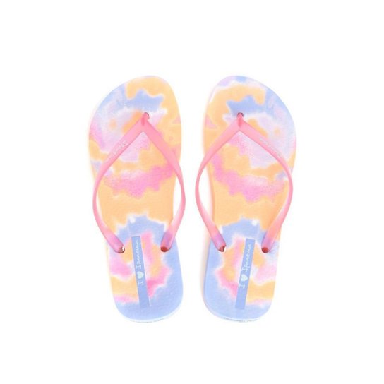 Chinelo Grendene Tie Dye Laranja e Pink - Laranja