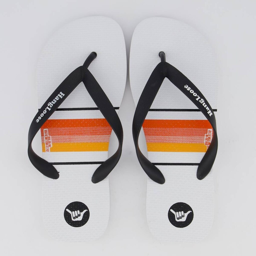 Chinelo Hang Loose Skystripe Branco