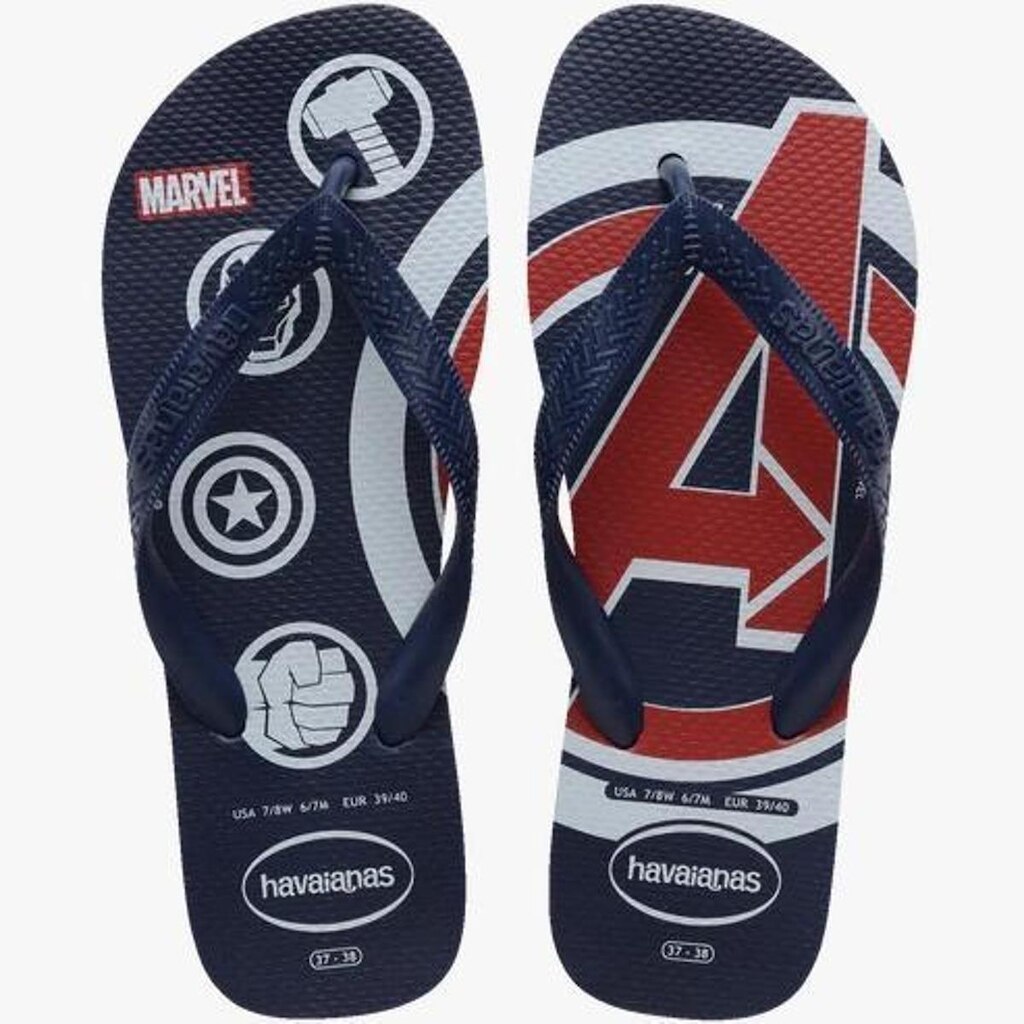 Chinelo Hav Top Marvel Logomania Novo 2026