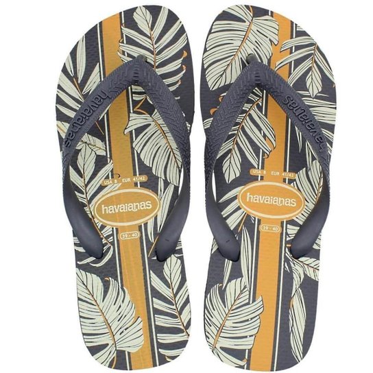 Chinelo Havaianas Aloha Masculino - Grafite Menor preço em Chinelo Havaianas Aloha Masculino - Grafite