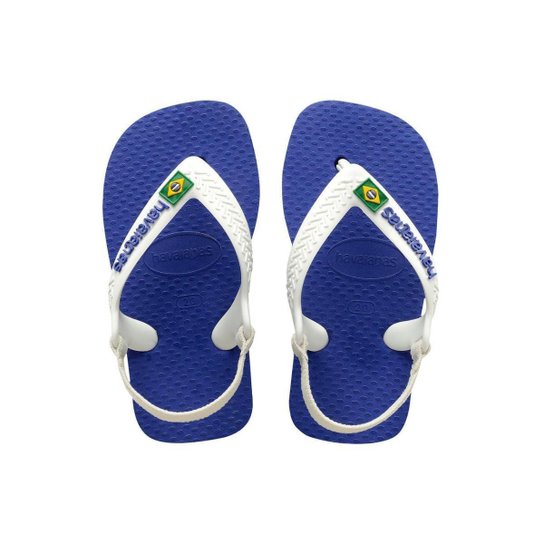 Chinelo Havaianas Baby Brasil - AZUL - 19 - Azul Menor preço em Chinelo Havaianas Baby Brasil - AZUL - 19 - Azul