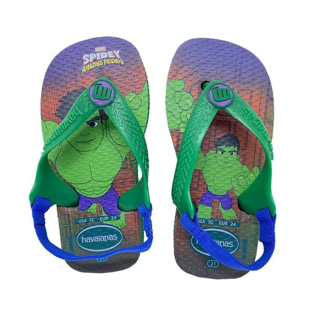 Chinelo Havaianas Baby Marvel - Produto Original