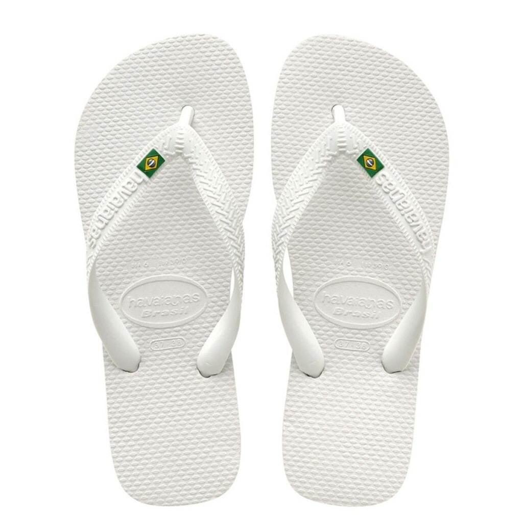 Chinelo Havaianas Bandeira Brasil BRANCO 33/34