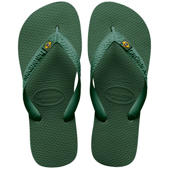 Chinelo Havaianas Brasil Verde Netshoes