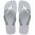 Chinelo Havaianas Dual Casual Masculino, Tira 2 Cores - Branco