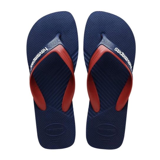 Chinelo Havaianas Dual Masculino Tira Larga Confort Com NF - Marinho Menor preço em Chinelo Havaianas Dual Masculino Tira Larga Confort Com NF - Marinho