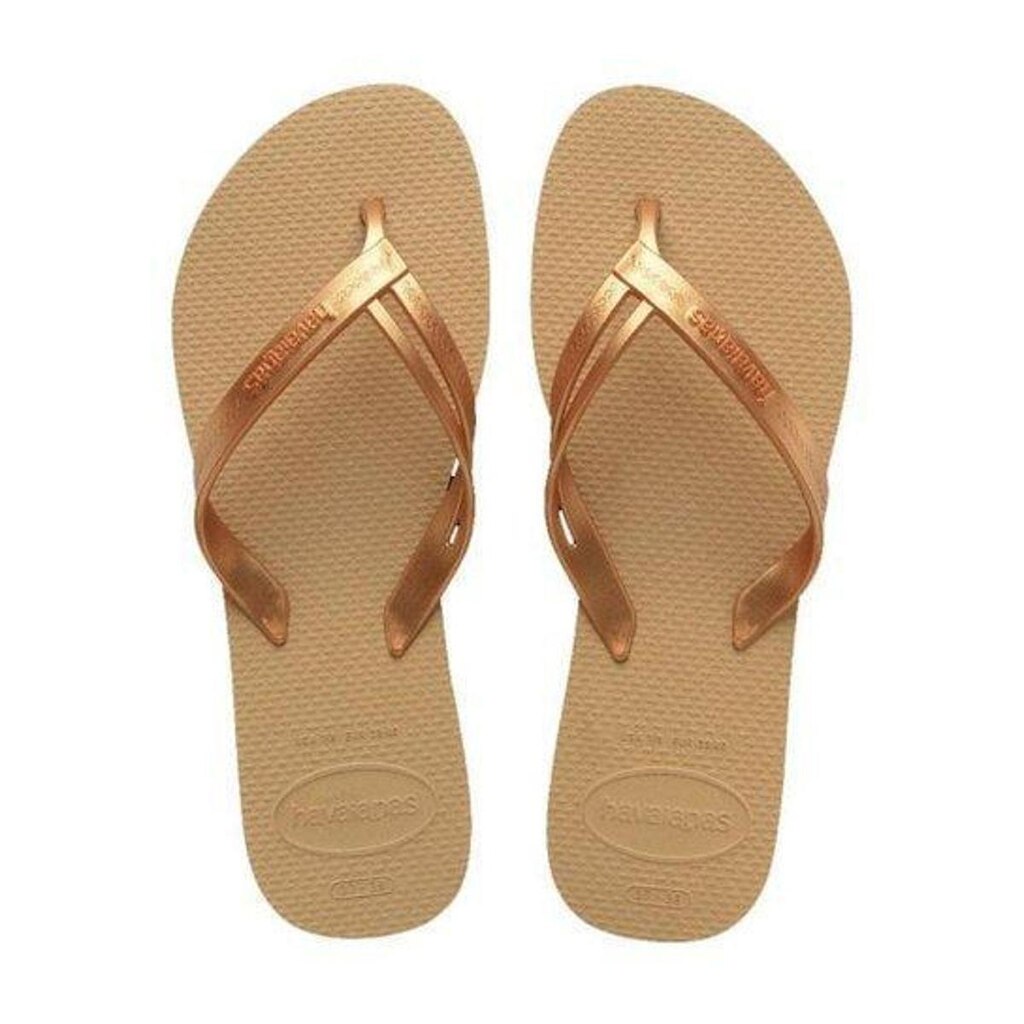 Chinelo Havaianas Elegance - Dourado - Tam 35/36