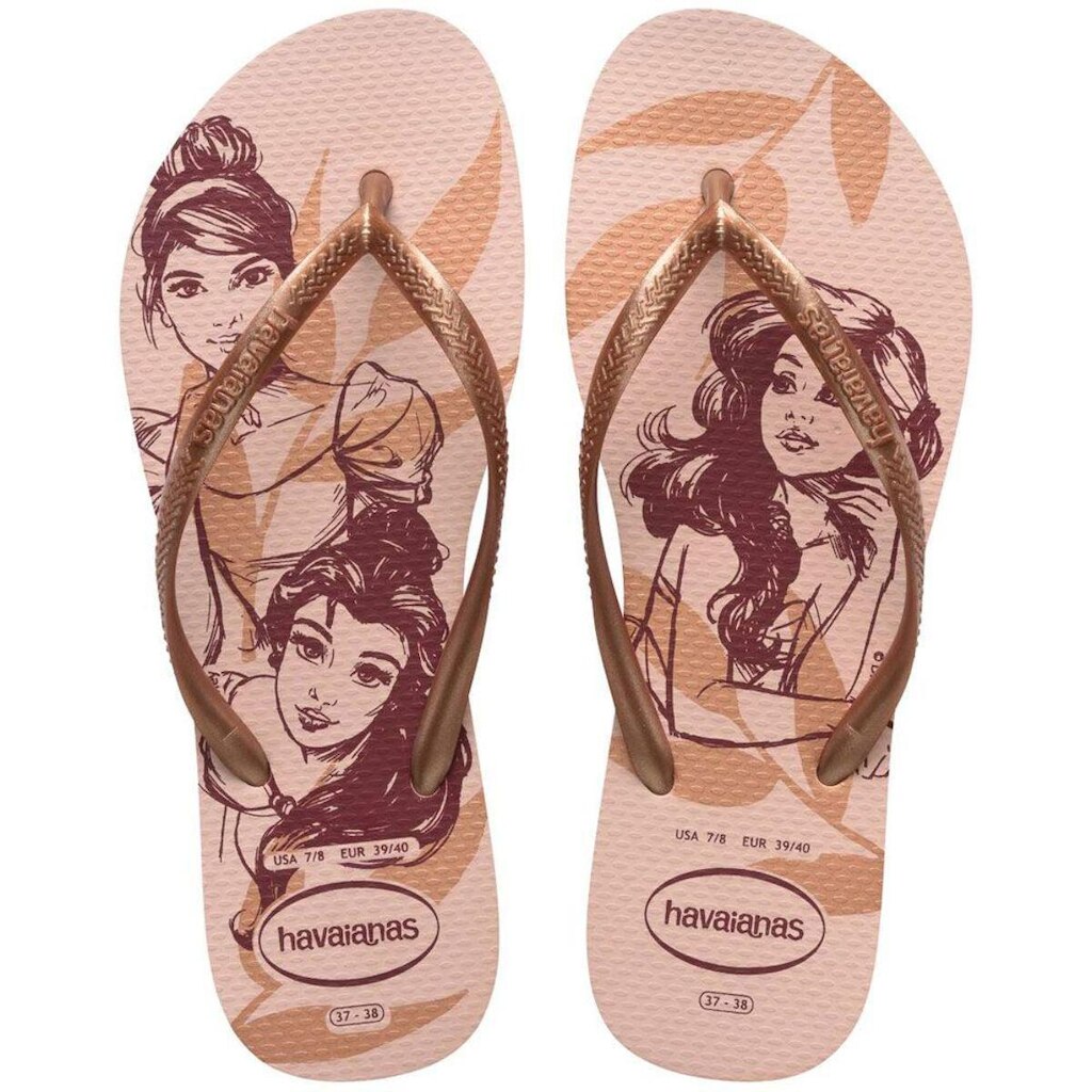 Chinelo Havaianas Feminino com Estampa Slim Disney