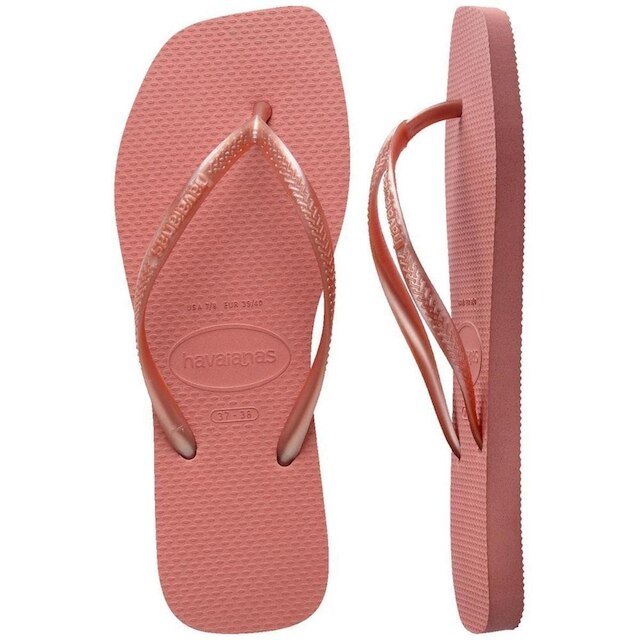 Chinelo Havaianas Feminino Slim Square Bico Quadrado