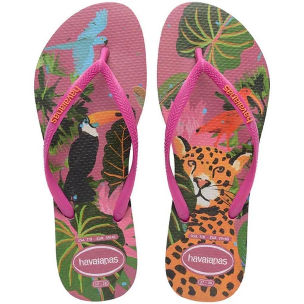 Chinelo Havaianas Feminino Slim Summer Bliss Rosa