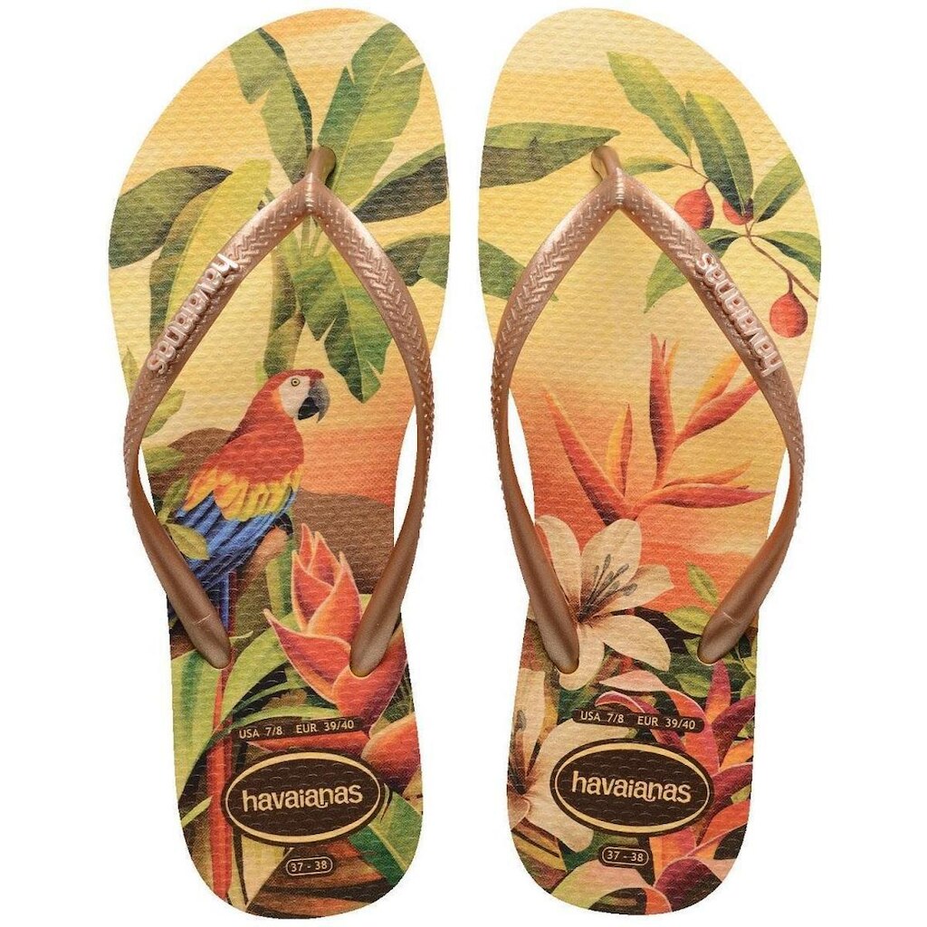 CHINELO HAVAIANAS FEMININO SLIM TROPICAL 4122111