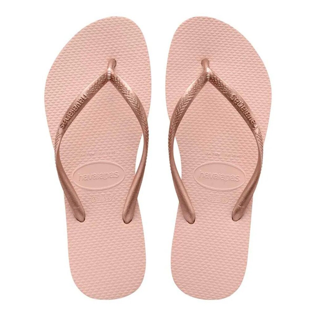 Chinelo Havaianas Feminino Tiras Brilhante Slim