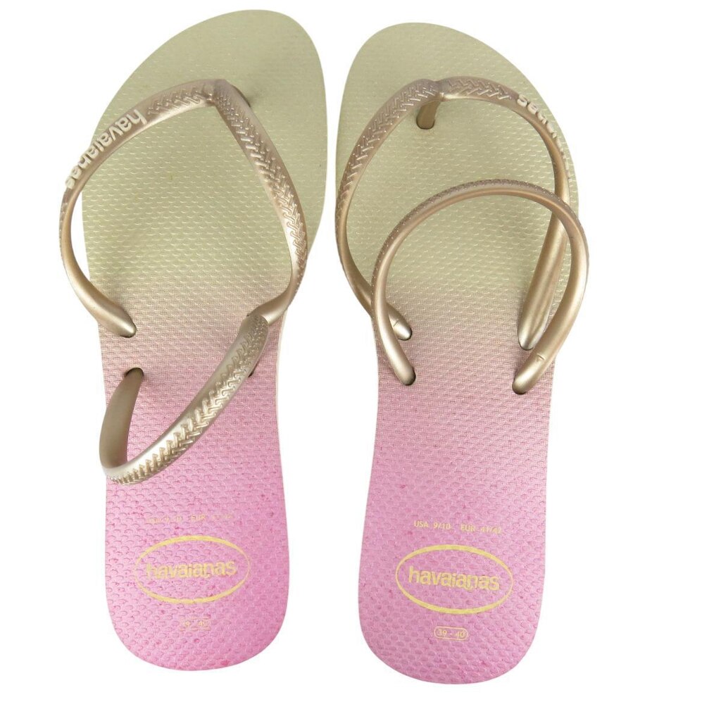 CHINELO HAVAIANAS FLAT DUO IRID 4147279
