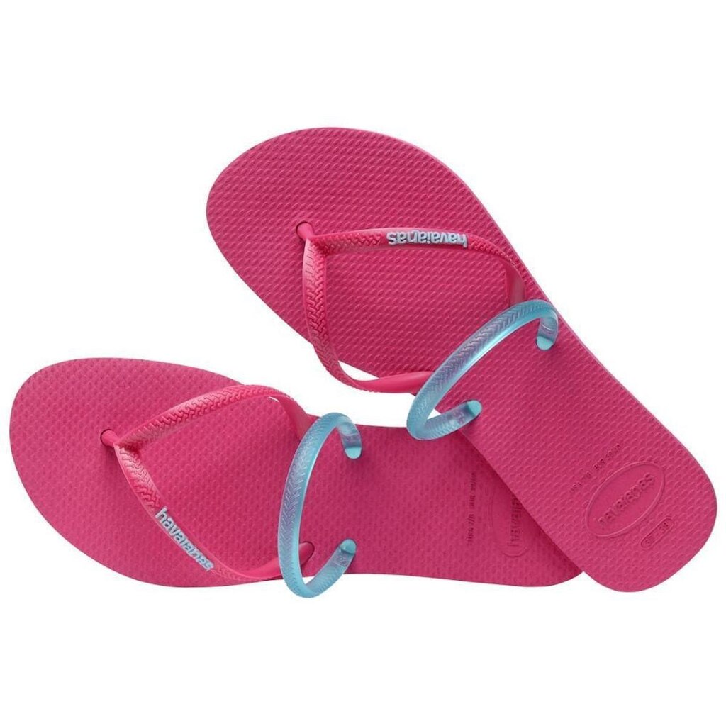 Chinelo Havaianas Flat Duo Pink Eletric