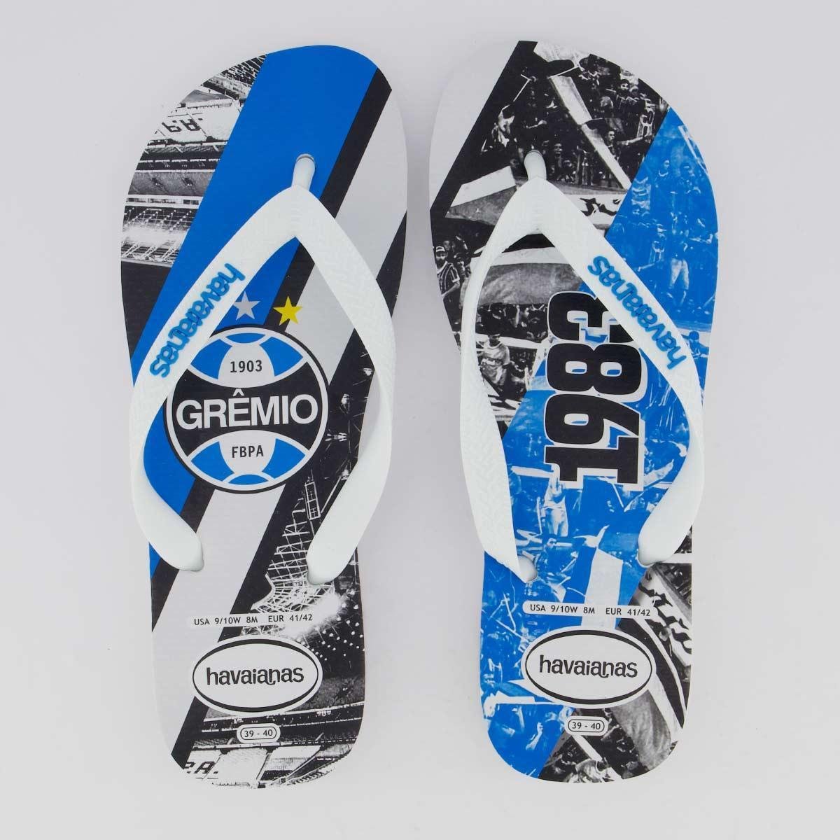 Chinelo Havaianas Grêmio Masculino Menor preço em Chinelo Havaianas Grêmio Masculino