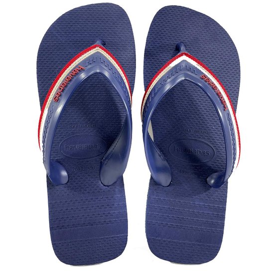 Chinelo Havaianas Hybrid Free Masculino - Azul Menor preço em Chinelo Havaianas Hybrid Free Masculino - Azul