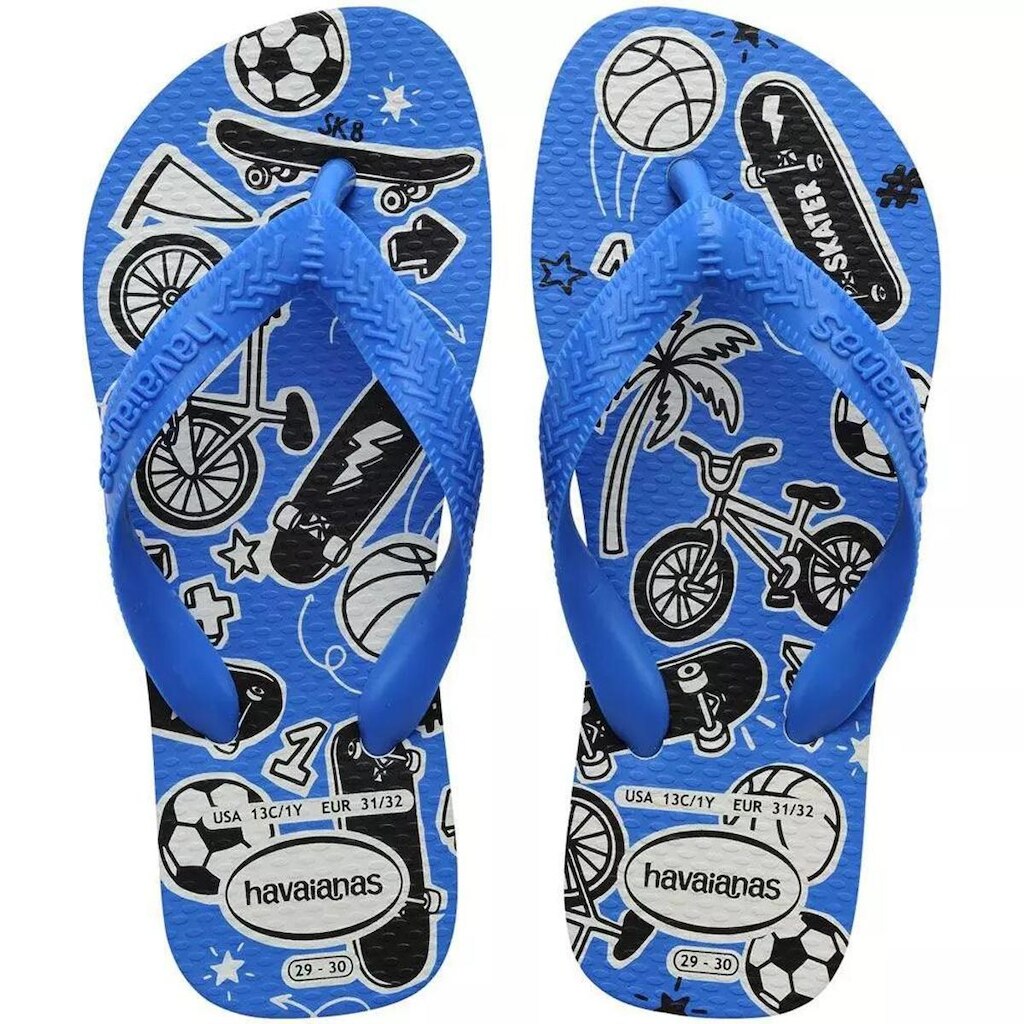 Chinelo Havaianas Infantil Athletic Original Menino