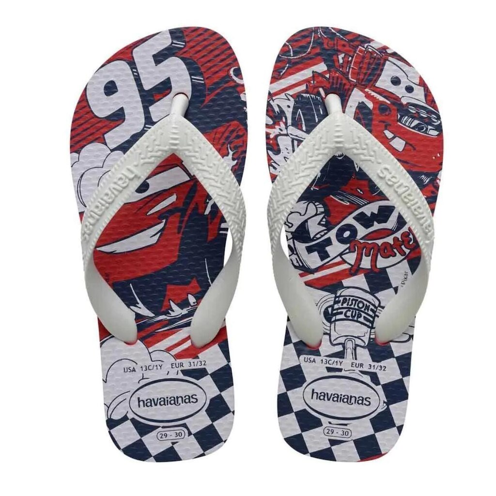 Chinelo Havaianas Infantil Disney Carros Original