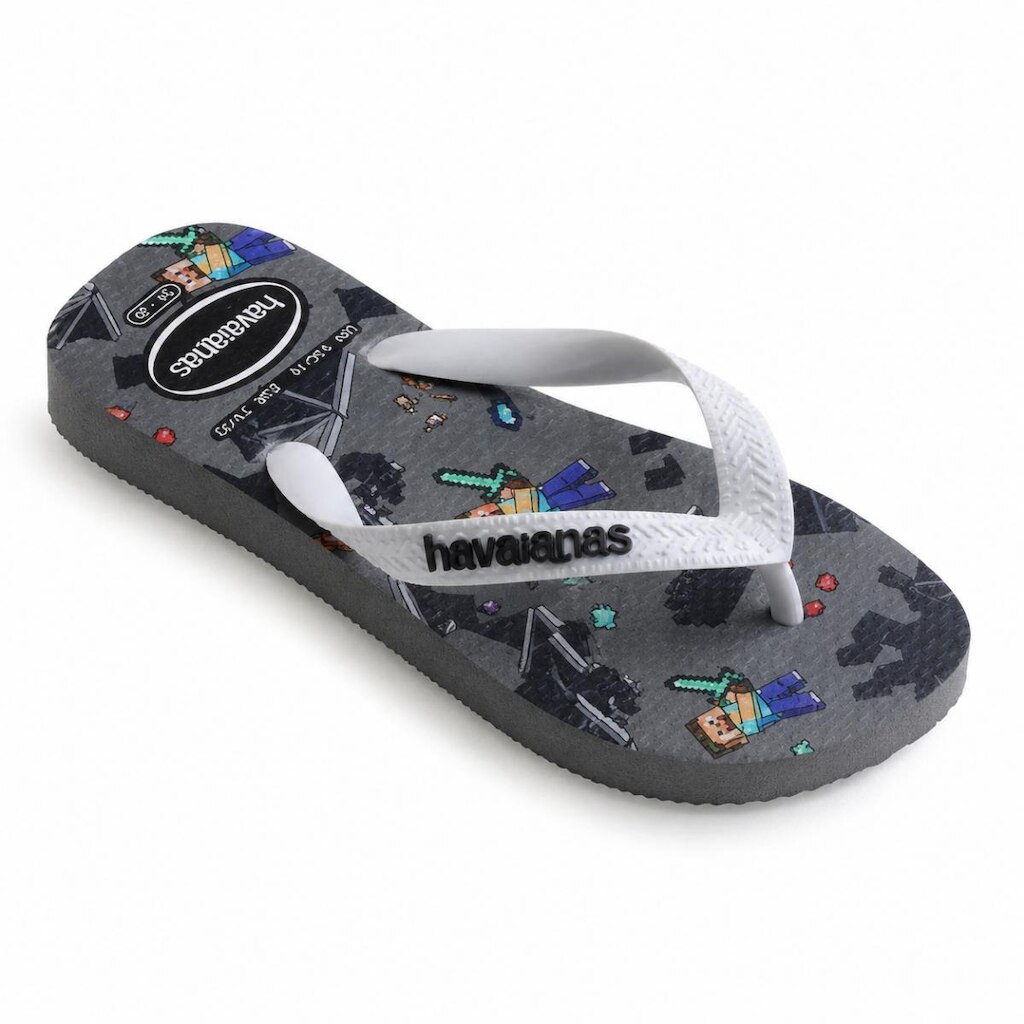 Chinelo Havaianas Kids Minecraft