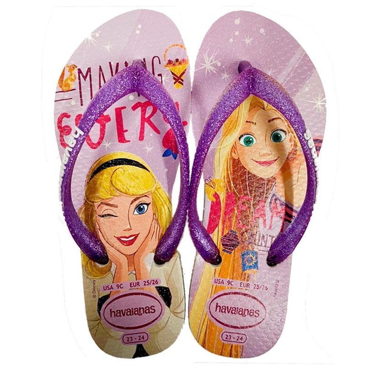 Ciabatte Havaianas Slim Princess – Infradito In Gomma, Taglia 37-38, Rosa - 5