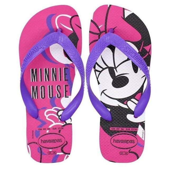 Menor preço em Chinelo Havaianas Kids Top Disney 2 - Original - Rosa