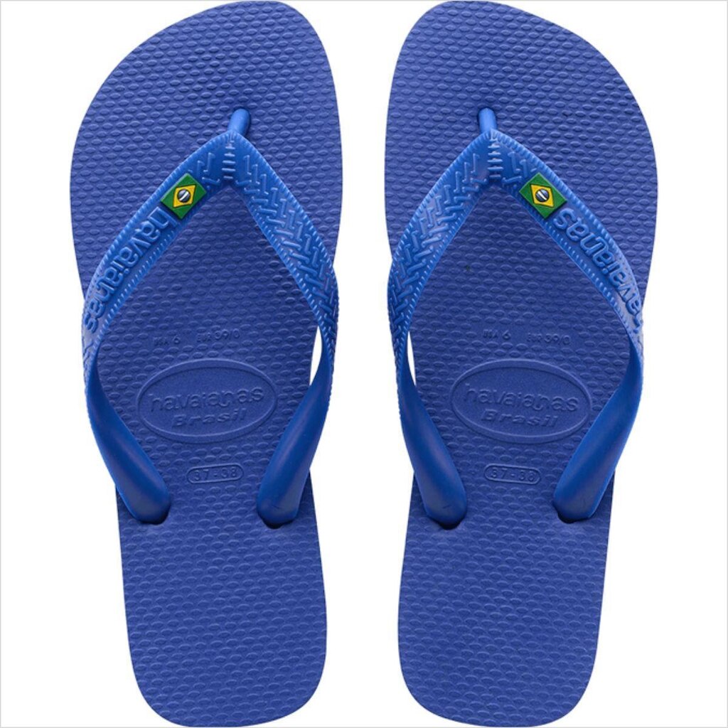 Chinelo Havaianas Logo Brasil
