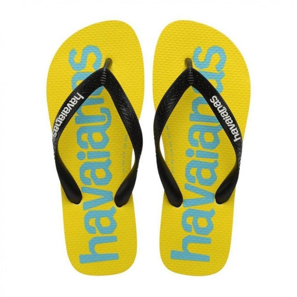 Chinelo Havaianas Logomania Amarelo