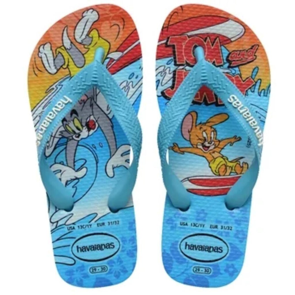 Chinelo Havaianas Original Infantil Warner Tom E Jerry