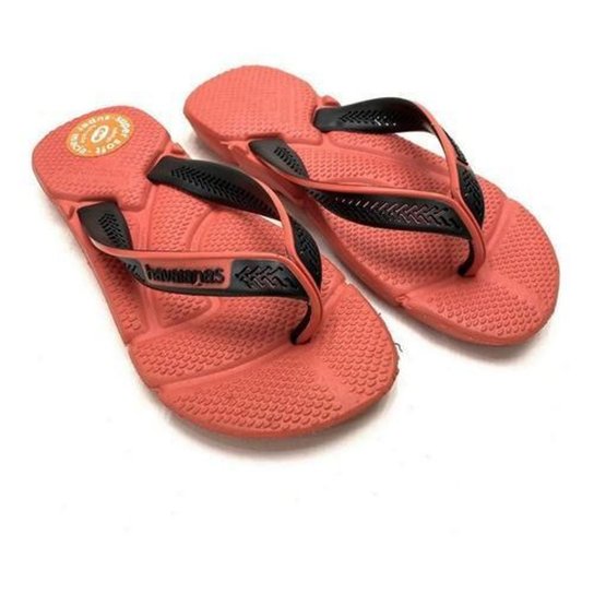 Chinelo Havaianas Power Super Soft - Vermelho+Preto Menor preço em Chinelo Havaianas Power Super Soft - Vermelho+Preto