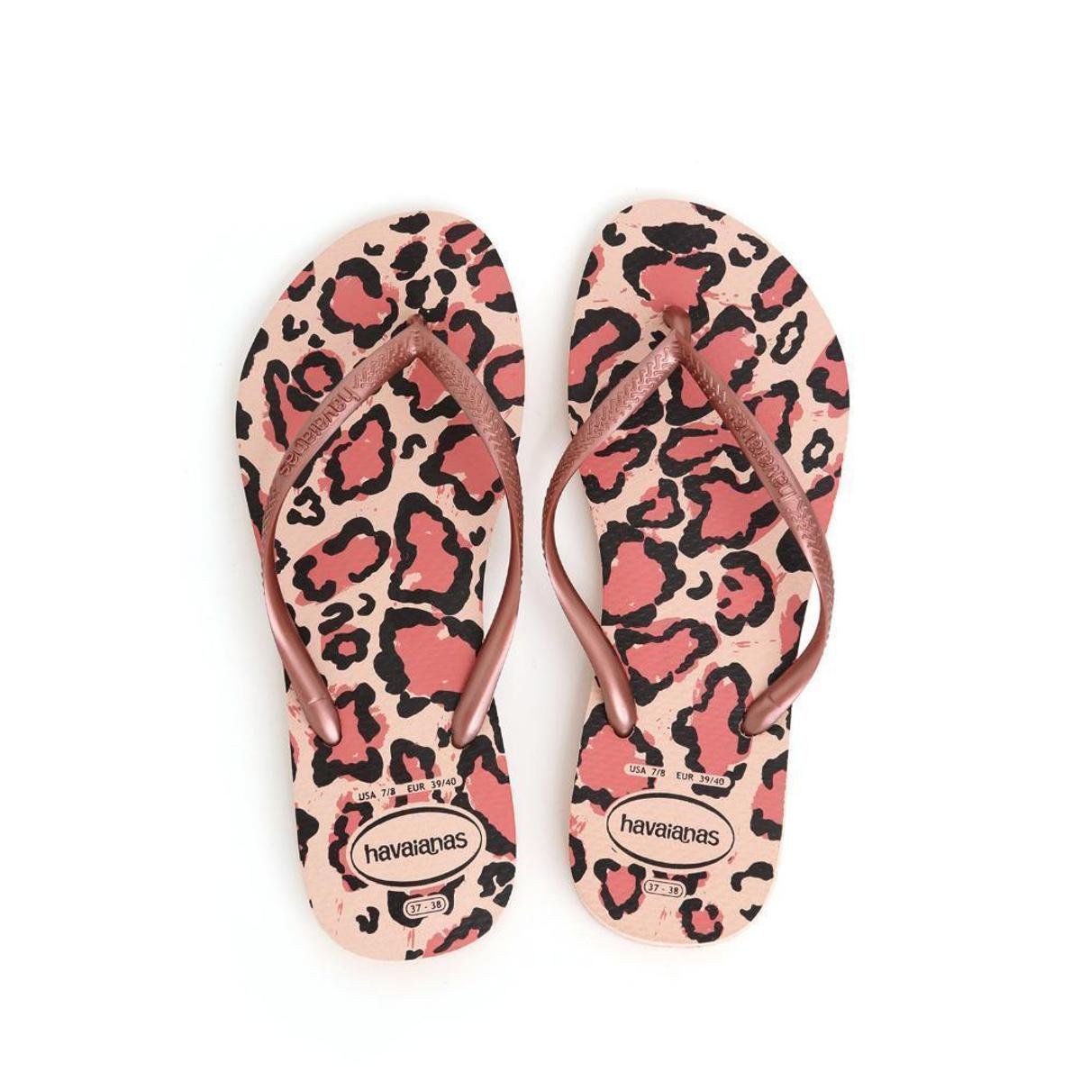 havaianas slim bronze