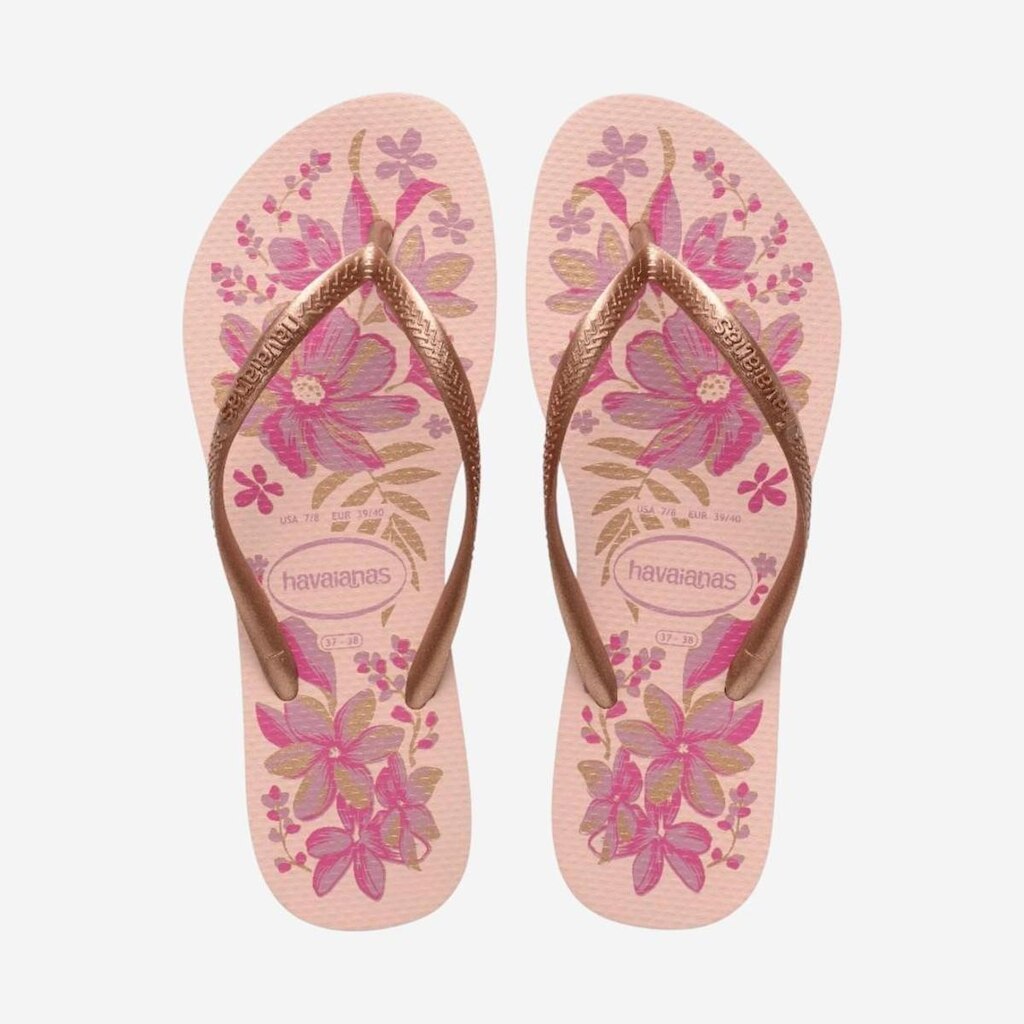 Chinelo Havaianas Slim Organic Rosa