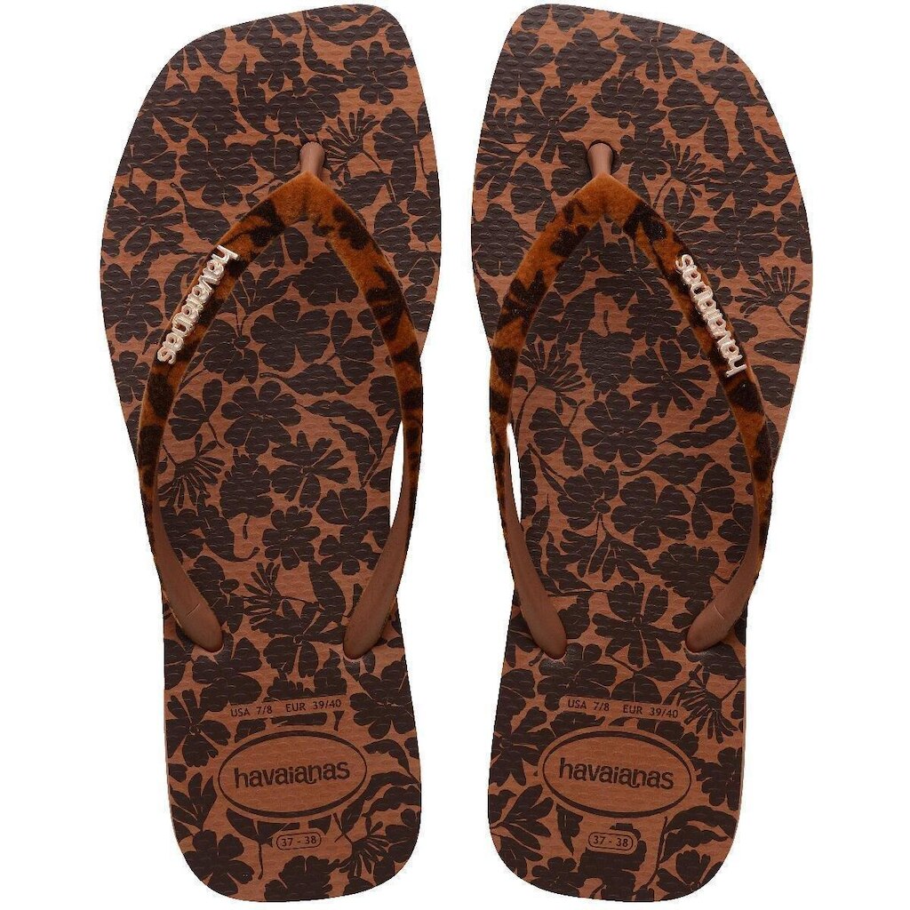Chinelo Havaianas Slim Square Velvet Veludo