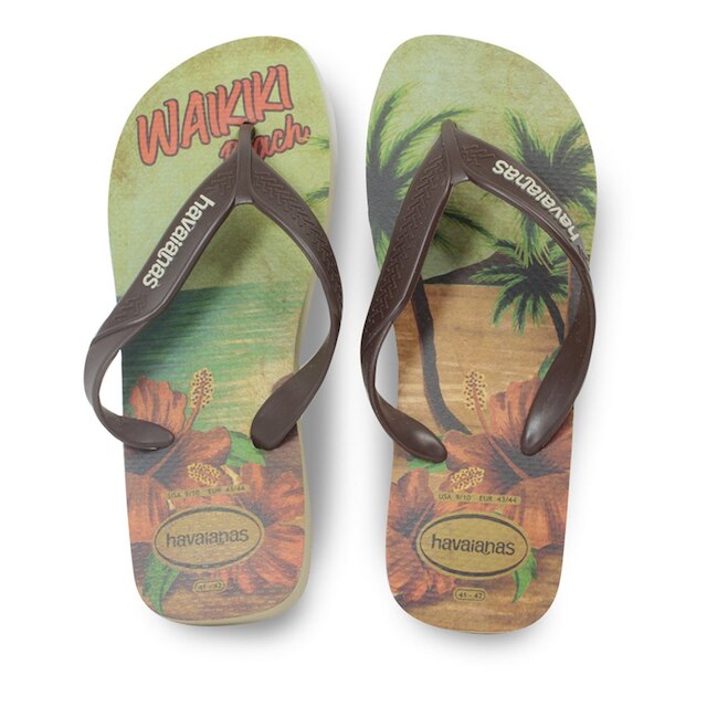 Chinelo Havaianas Surf Masculino - Bege+Marrom é boa?