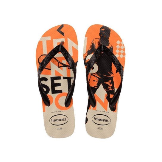 Chinelo Havaianas Top Athletic 4141348 37/44 - Bege Menor preço em Chinelo Havaianas Top Athletic 4141348 37/44 - Bege