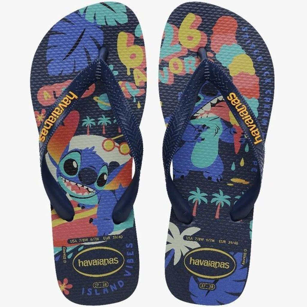Chinelo Havaianas Top Class Lillo Estitch Lançamento