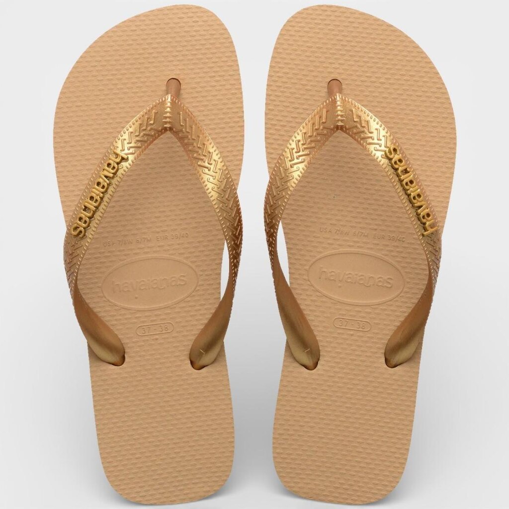 Chinelo Havaianas Top Logo Metallic