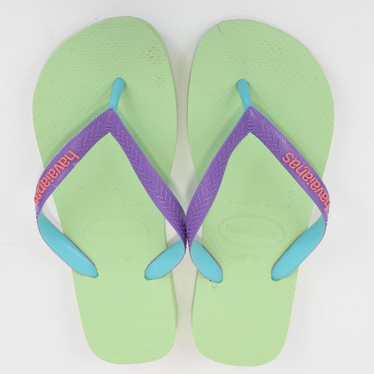 Chinelo Havaianas Top Mix Verde Netshoes Chinelo Havaianas Top Mix Verde Netshoes