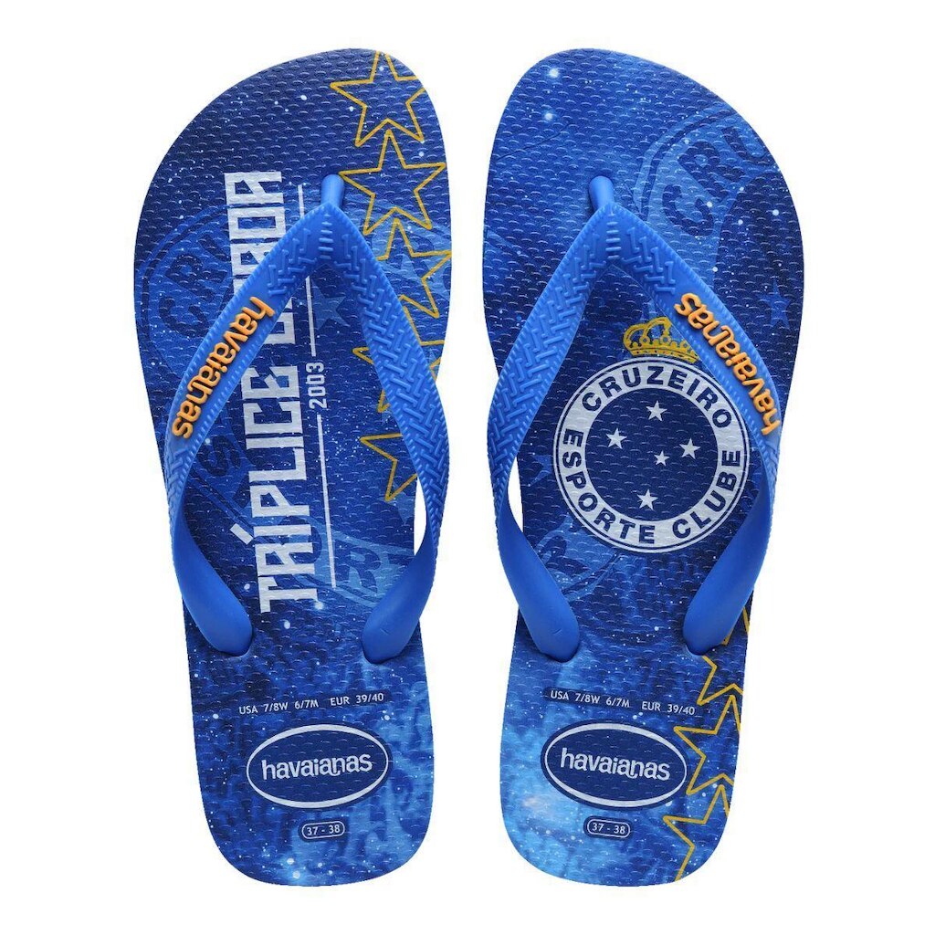 Chinelo Havaianas Top Times Cruzeiro