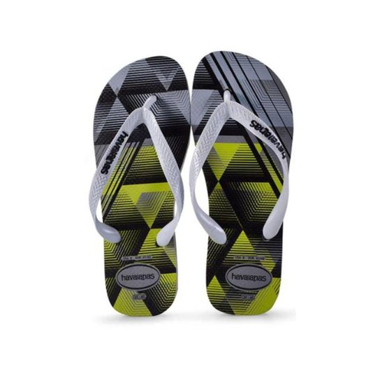 Chinelo Havaianas Trend Cinza Aço com Cinza - Cinza Menor preço em Chinelo Havaianas Trend Cinza Aço com Cinza - Cinza
