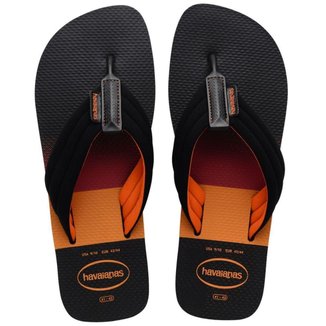 Chinelo Havaianas Urban Print Tiras Largas de Tecido Masculino