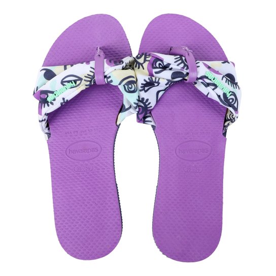 Chinelo Havaianas You St Tropez FC Feminino - Violeta é ruim? Chinelo Havaianas You St Tropez FC Feminino - Violeta é boa?