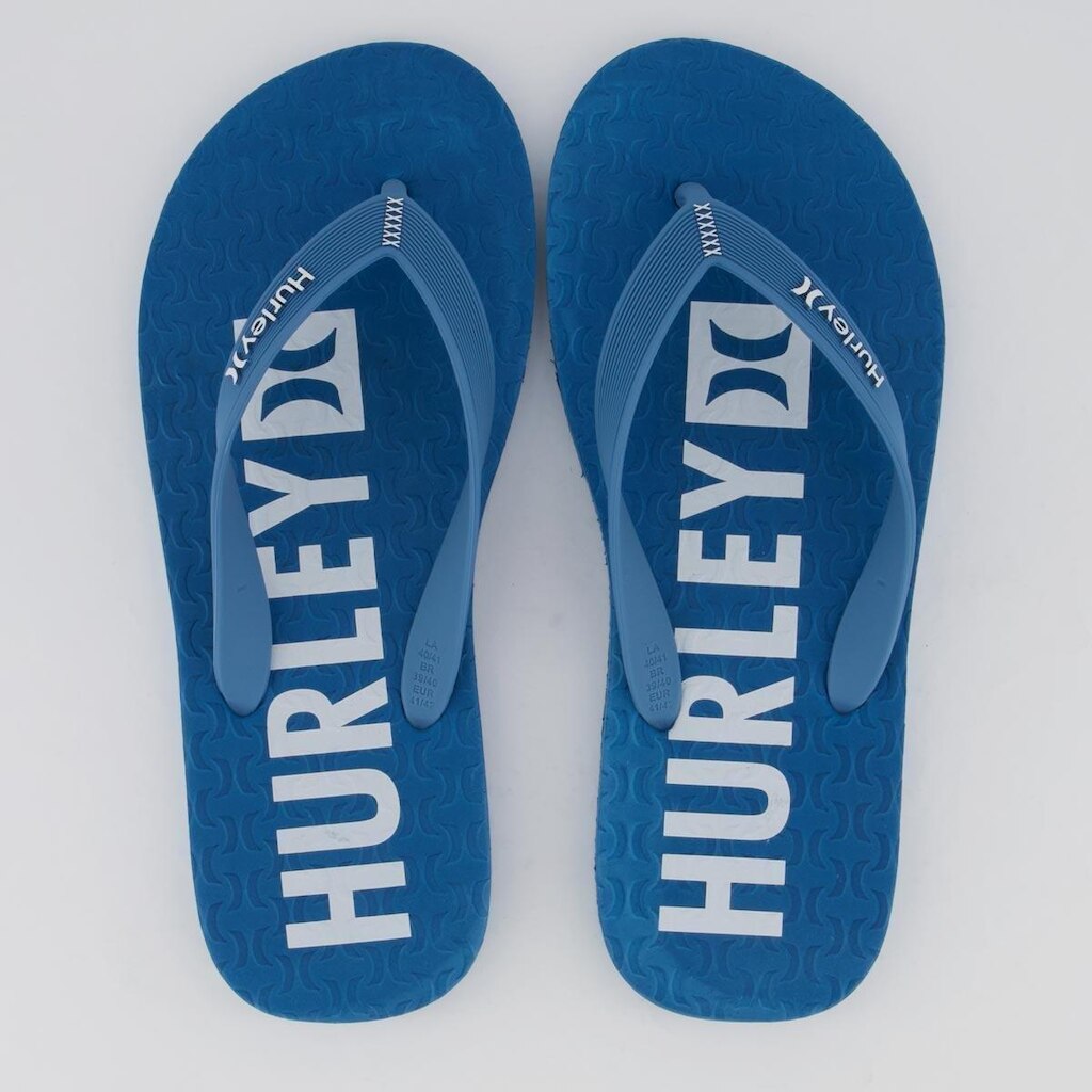 Chinelo Hurley Block Azul