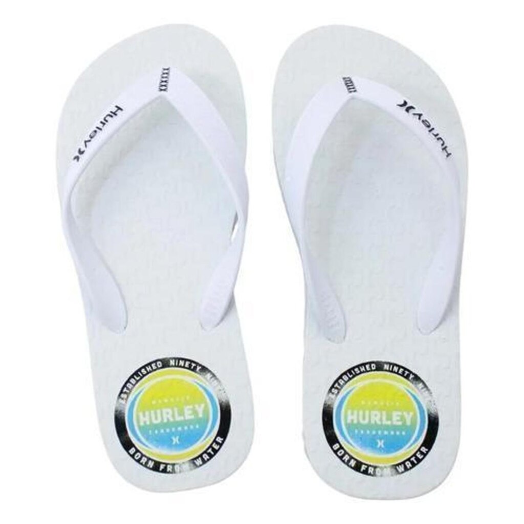 Chinelo Hurley Branco Global Masculino