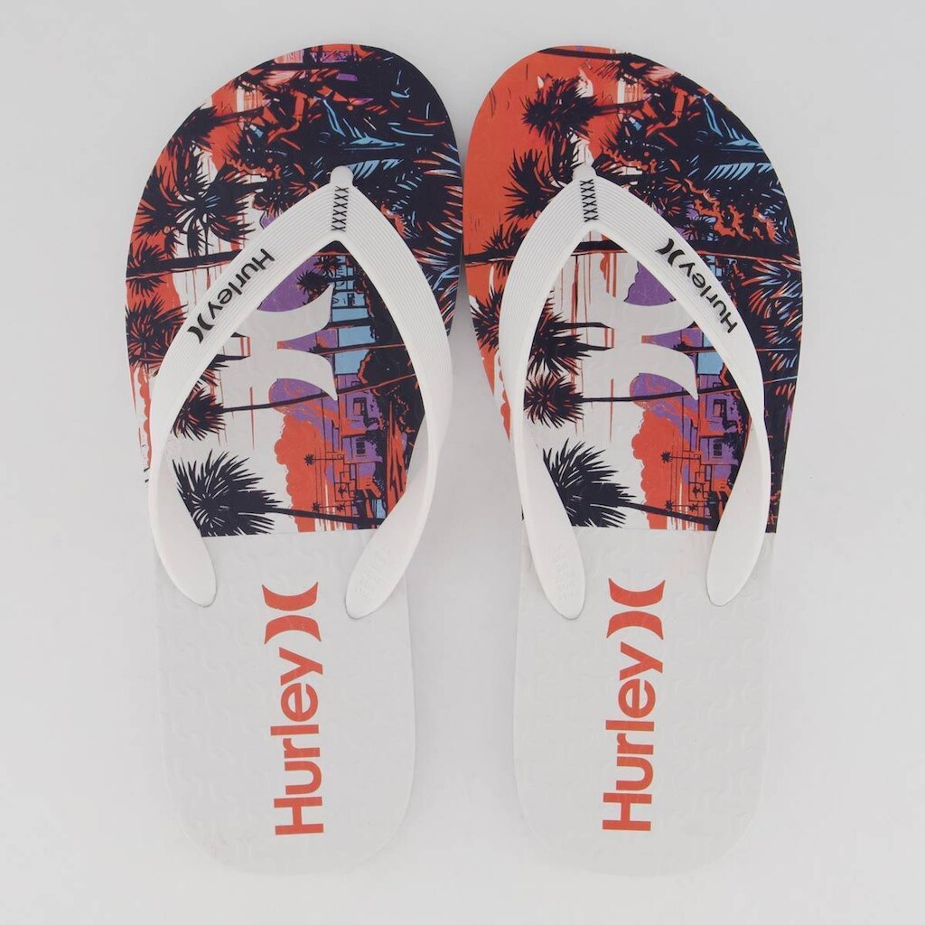 Chinelo Hurley Calibox Branco
