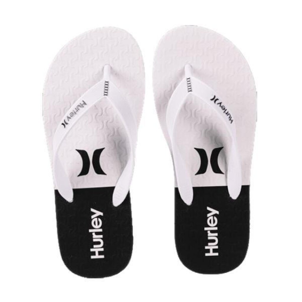 Chinelo Hurley HU0069 Crop - Branco Branco
