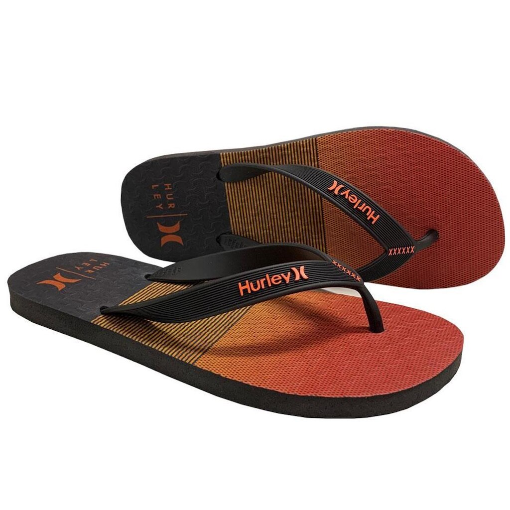 Chinelo Hurley Sandália Masculina Com Caixa Hu0022