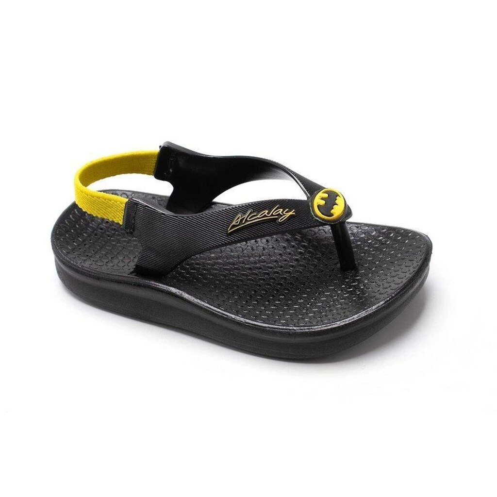Chinelo Infantil com Elástico Baby Enfeite do Batman