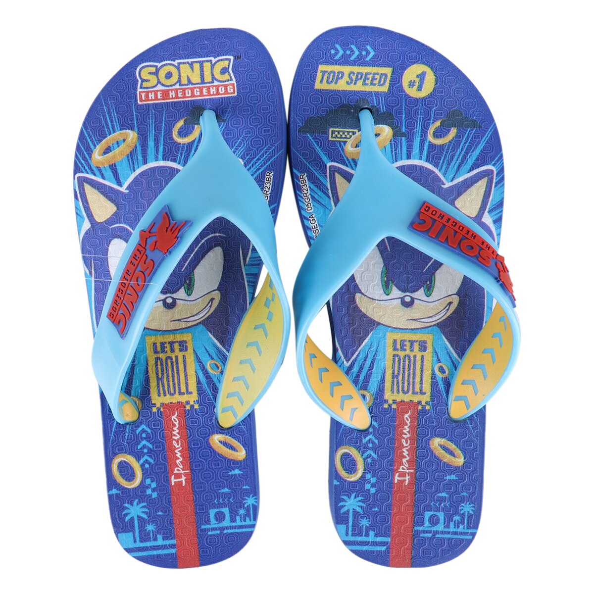 Chinelo Infantil Grandene Ipanema Sonic Game Menino Menor preço em Chinelo Infantil Grandene Ipanema Sonic Game Menino