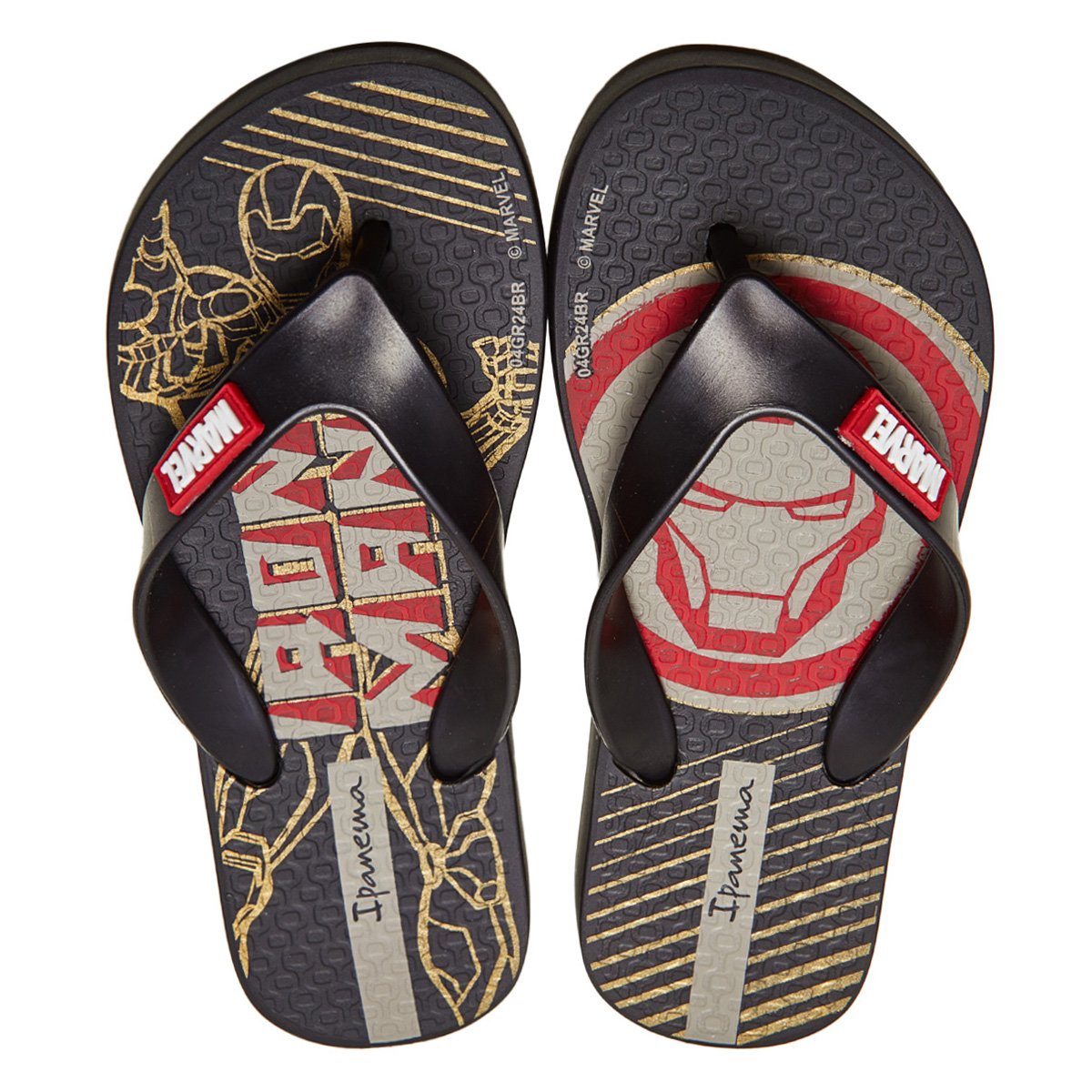 Chinelo Infantil Grendene Ipanema Heróis Marvel Menino Menor preço em Chinelo Infantil Grendene Ipanema Heróis Marvel Menino