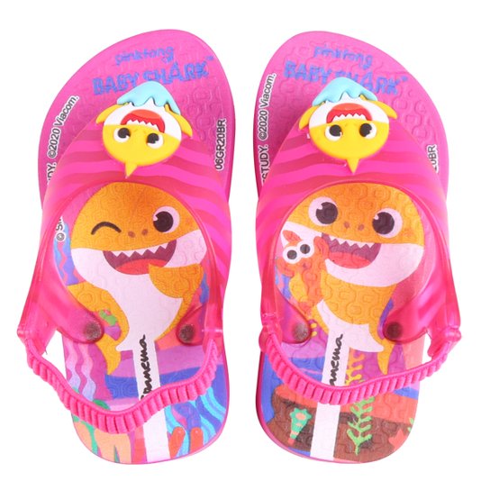 Chinelo Infantil Grendene Kids Ipanema Baby Shark Rosa Amarelo Netshoes Chinelo Infantil Grendene Kids Ipanema Baby Shark Rosa Amarelo Netshoes